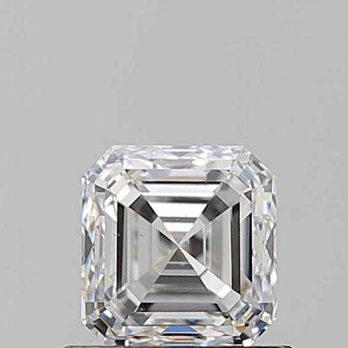0.9 carat G-VS2 Natūralus Asscher Deimantas (1)