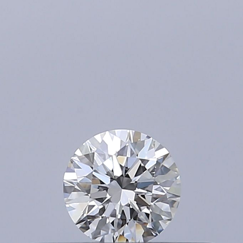 0.19 carat F-VVS1 Excellent cut Natūralus Round Deimantas (1)
