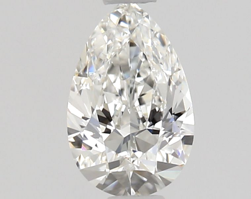0.5 carat F-VS1 Natūralus Pear Deimantas (1)