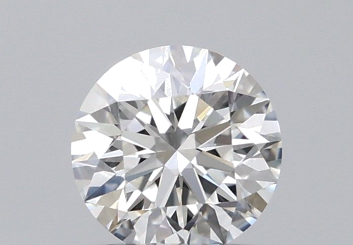 0.42 carat F-VVS2 Excellent cut Natūralus Round Deimantas (1)
