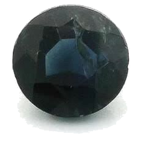 0.56 carat BLUE Round Safyras (1)