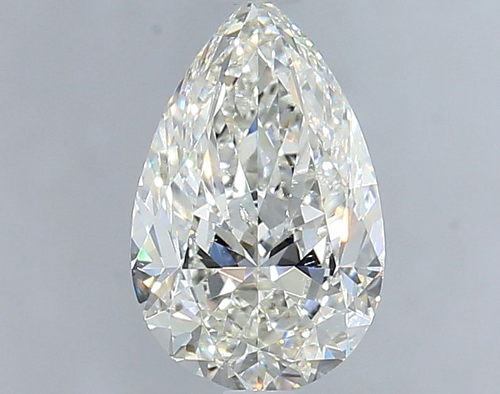 1.5 carat I-SI2 Natūralus Pear Deimantas (1)