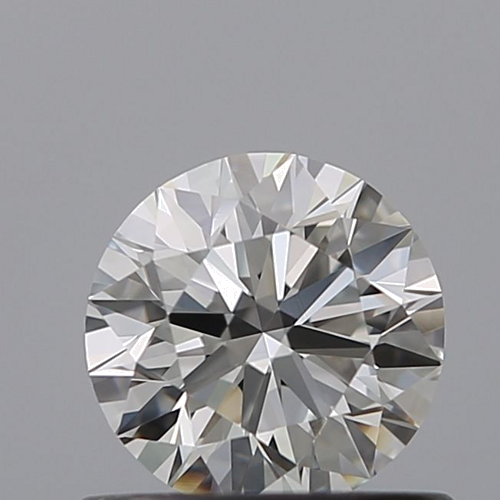 0.58 carat F-VVS2 Excellent cut Natūralus Round Deimantas (1)