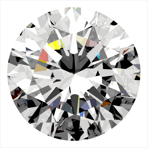 0.31 carat G-SI2 Excellent cut Natūralus Round Deimantas (1)