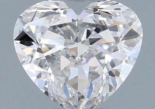 0.4 carat E-VS2 Natūralus Heart Deimantas (1)