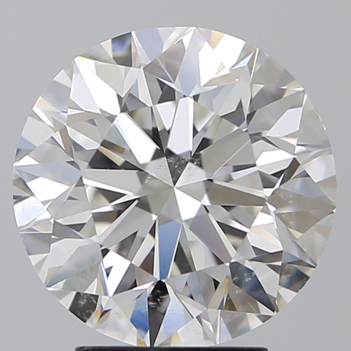 4.01 carat H-SI2 Excellent cut Natūralus Round Deimantas (1)