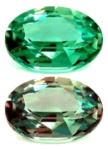0.16 carat GREEN Oval Alexandrite (1)