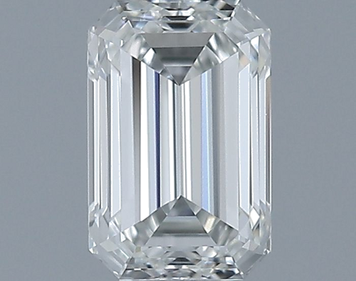 0.44 carat I-VVS2 Natūralus Emerald Deimantas (1)