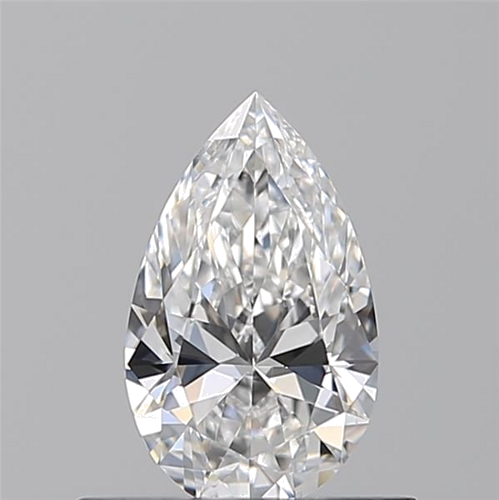 0.52 carat E-VS2 Natūralus Pear Deimantas (1)
