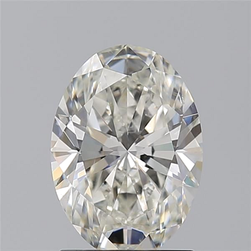1.7 carat I-SI1 Natūralus Oval Deimantas (1)