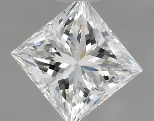 0.4 carat F-VS2 Natūralus Princess Deimantas (1)