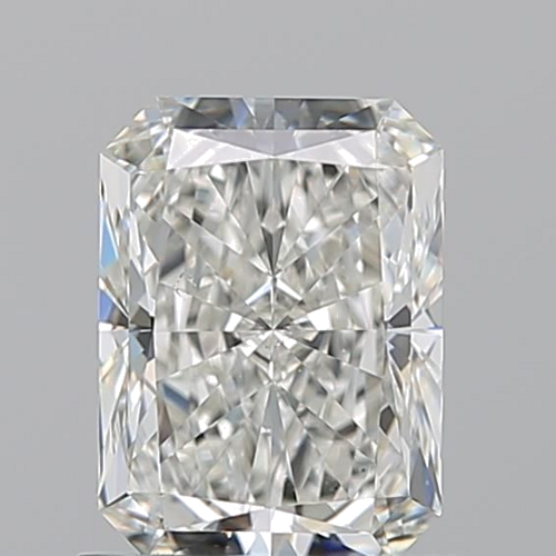 1.01 carat I-SI1 Natūralus Radiant Deimantas (1)