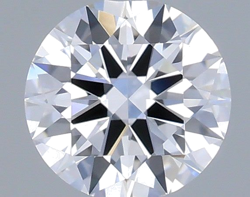 0.37 carat D-VVS1 Excellent cut Natūralus Round Deimantas (1)