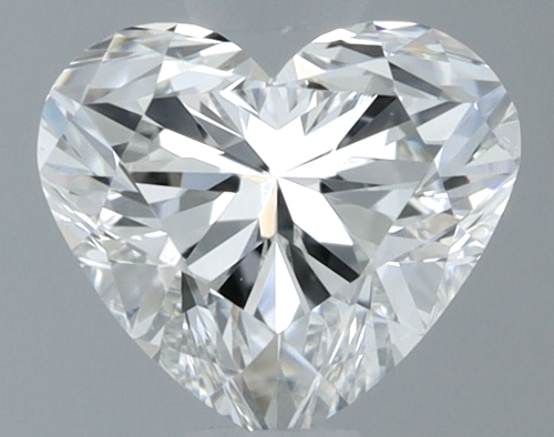 0.51 carat H-VS2 Natūralus Heart Deimantas (1)