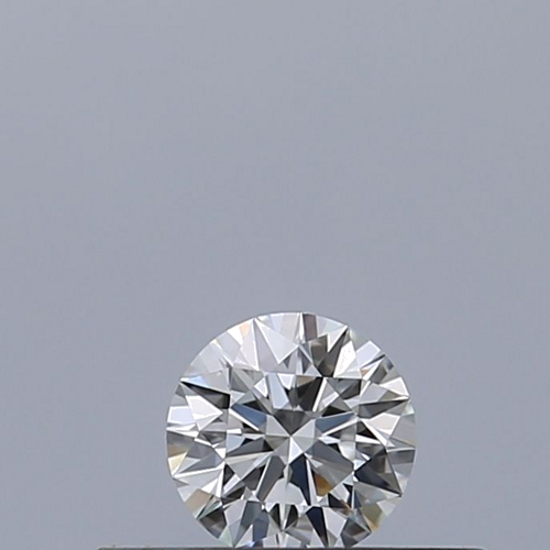 0.19 carat F-VVS1 Excellent cut Natūralus Round Deimantas (1)