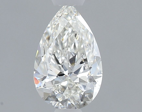0.5 carat E-VVS1 Natūralus Pear Deimantas (1)