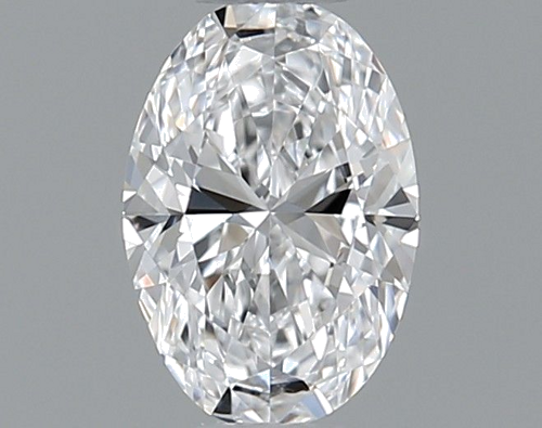 0.42 carat D-IF Natūralus Oval Deimantas (1)