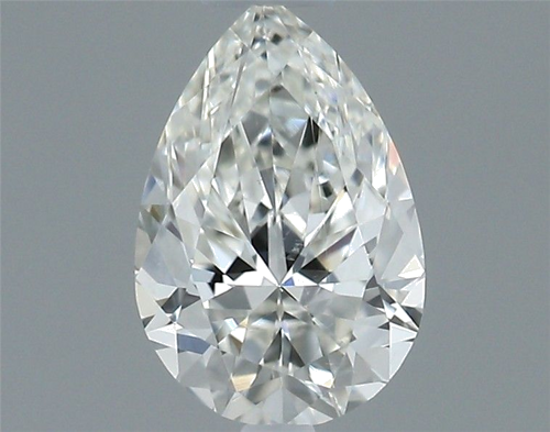 0.34 carat H-SI1 Natūralus Pear Deimantas (1)