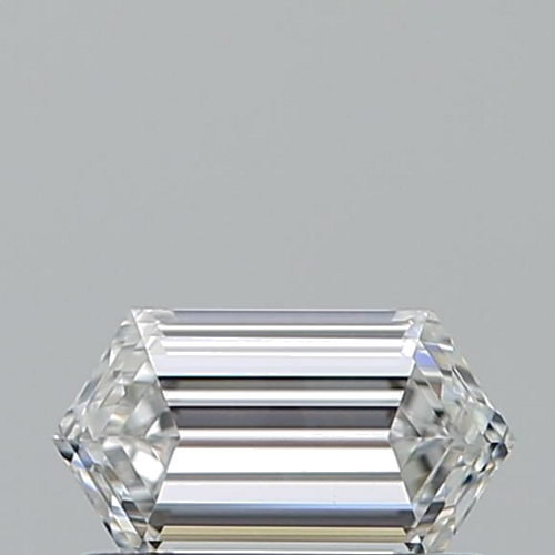 0.4 carat E-VVS1 Natūralus Hexagonal Deimantas (1)
