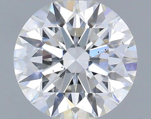 0.41 carat G-SI2 Excellent cut Natūralus Round Deimantas (1)