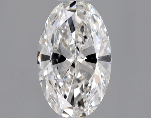 0.5 carat E-VVS1 Natūralus Oval Deimantas (1)