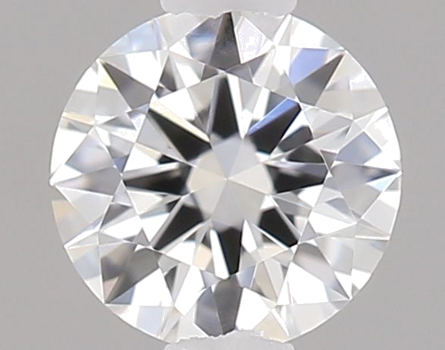 0.18 carat D-VVS1 Excellent cut Natūralus Round Deimantas (1)