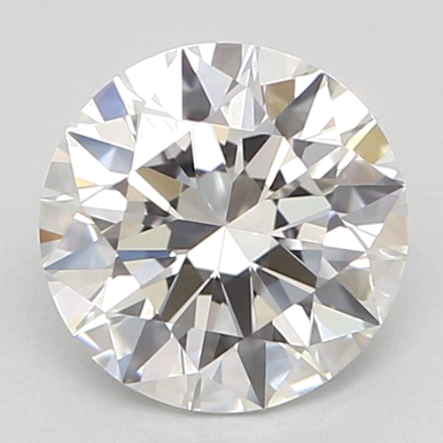 0.62 carat F-VVS1 Excellent cut Natūralus Round Deimantas (1)