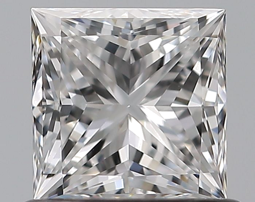 0.72 carat D-VS2 Natūralus Princess Deimantas (1)