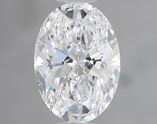 0.54 carat D-VS1 Natūralus Oval Deimantas (1)