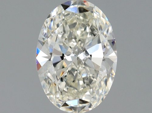 0.59 carat I-SI1 Natūralus Oval Deimantas (1)