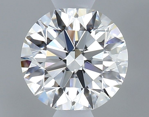 0.5 carat F-VVS1 Excellent cut Natūralus Round Deimantas (1)