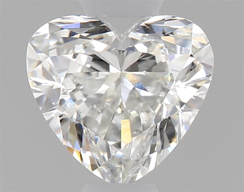 0.5 carat G-SI1 Natūralus Heart Deimantas (1)