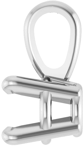 10K White 3.5 mm Round 4-Prong Pendant Mounting (3)