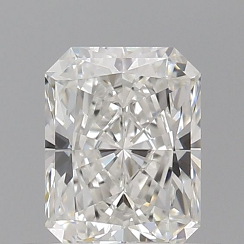 0.5 carat F-VVS2 Natūralus Radiant Deimantas (1)