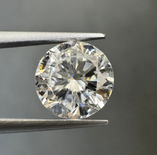 2.01 carat D-VS1 Very Good cut Natūralus Round Deimantas (1)