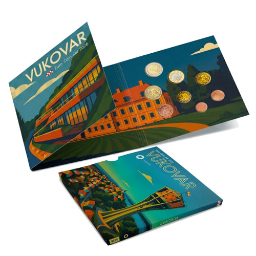 Croatia 2026 Vukovar Euro Coin BU Set (1)