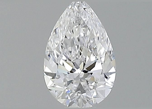 0.52 carat D-VVS1 Natūralus Pear Deimantas (1)