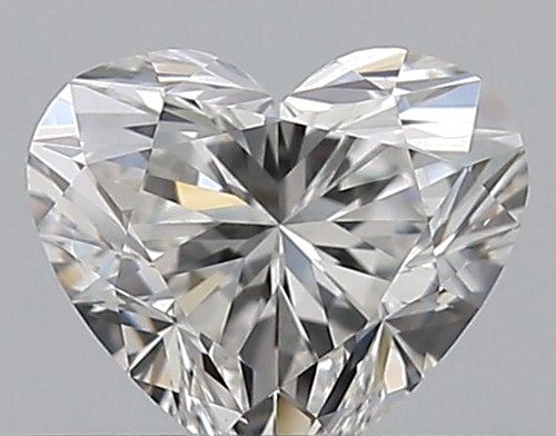 0.4 carat F-VS2 Natūralus Heart Deimantas (1)