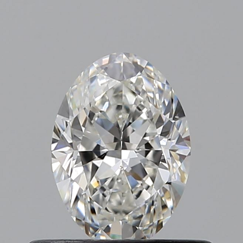 0.5 carat G-SI1 Natūralus Oval Deimantas (1)
