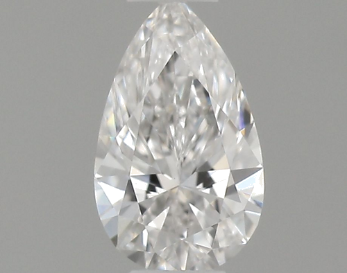 0.25 carat E-VVS2 Natūralus Pear Deimantas (1)