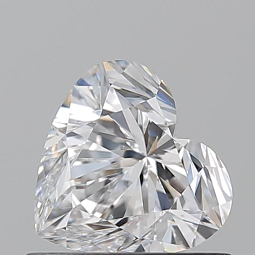 0.71 carat D-VS2 Natūralus Heart Deimantas (1)