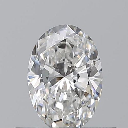0.5 carat F-VVS1 Natūralus Oval Deimantas (1)