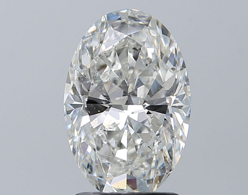 2.01 carat H-SI2 Natūralus Oval Deimantas (1)