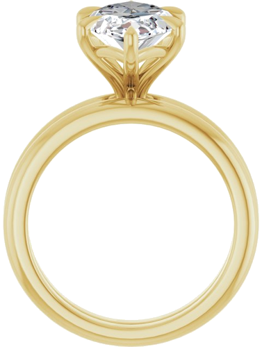 Sužadėtuvių Žiedas „Solitaire“ 14k yellow gold Marquise 16mm x 8mm (7)