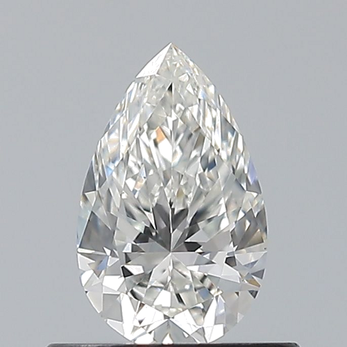 0.5 carat G-VS1 Natūralus Pear Deimantas (1)