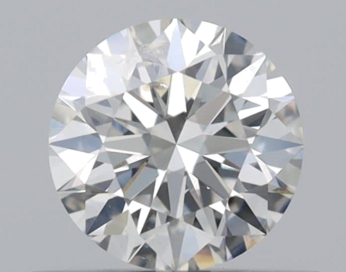 0.51 carat G-SI2 Excellent cut Natūralus Round Deimantas (1)