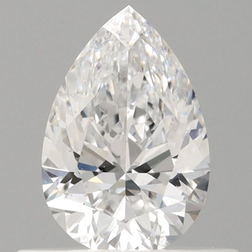 0.51 carat D-SI1 Natūralus Pear Deimantas (1)
