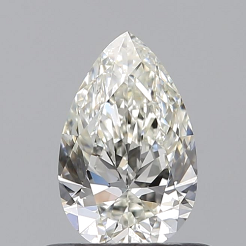 0.5 carat J-VS1 Natūralus Pear Deimantas (1)