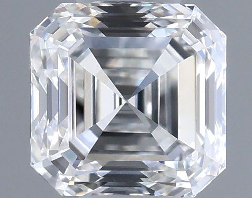 0.5 carat G-VVS2 Natūralus Asscher Deimantas (1)