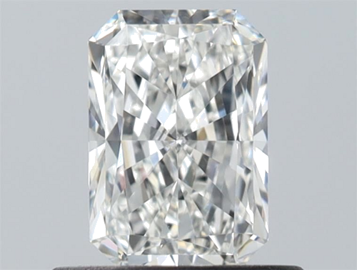 0.6 carat H-VVS1 Natūralus Radiant Deimantas (1)